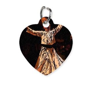 whirling sufi dervish boy sketch Pet Tag by listing store 70364592