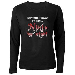 Baritone Ninja T Shirt by marchingstuff