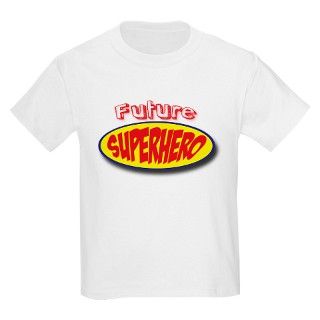 Future Superhero T Shirt by lazydogshirts