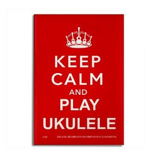 Keep Calm and Play Ukulele Rectangle Magnet by ukulelesoffelton