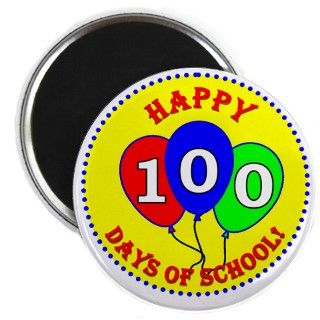 100th Day of School Magnet by k2printables