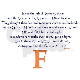 Florida Gator National Championship T shirt   2008 by DhaliWear