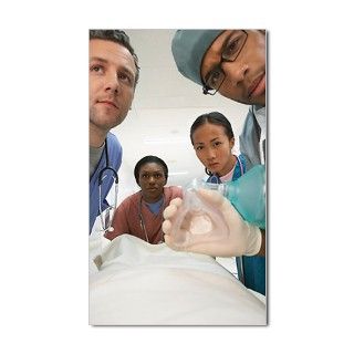 Medical Team Treating Patient Decal by ADMIN_CP_GETTY35497297