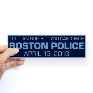 You Can Run Bumper Bumper Sticker by bostonpolice