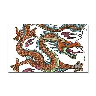 Chinese Dragon Rectangle Decal by asian_dragon