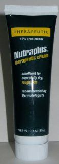 Nutraplus Therapeutic Cream, 10% Urea Cream, Emollient for Especially Dry, Rough Skin. 3 Oz  Body Lotions  Beauty