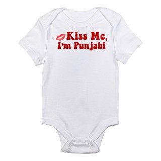 Kiss Me, Im Punjabi. Infant Bodysuit by tdjunkie