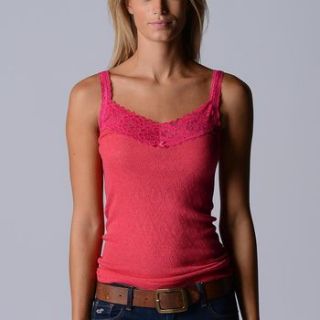 fuchsia wide lace camisole by palace london
