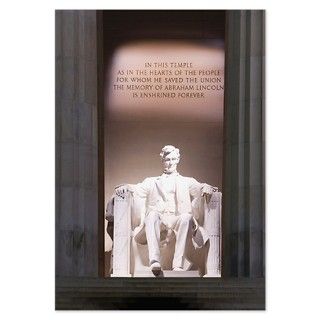 Abraham Lincoln Statue at a mem Invitations by ADMIN_CP_GETTY35497297