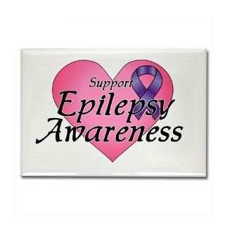 Support Epilepsy Awareness   Rectangle Magnet by ForEpilepsyAwareness