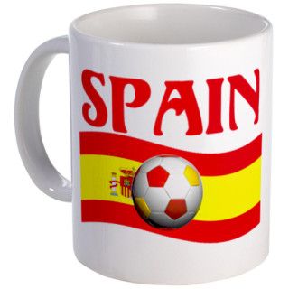 TEAM SPAIN WORLD CUP Mug by world_cup_flag