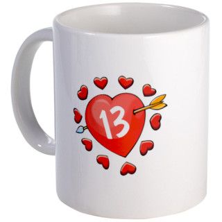 13th Valentine Mug by mousecrafter