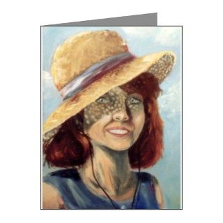 Single White Female Note Cards (Pk of 10) by bphrey