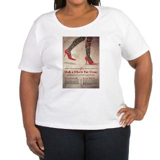 Walk A Mile in Her Shoes Plus Size T Shirt by listing store 111608202