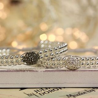 stellar crystal shamballa bracelet by lisa angel