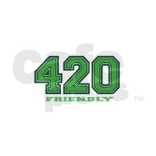 420 Friendly Bumper Sticker by pokerchaos
