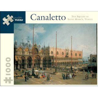 CANALETTO THE SQUARE OF ST. MARK'S, VENICE 1, 000   PIECE JIGSAW PUZZLE  