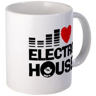 I love Electro House Mug by snapetees