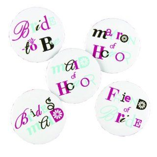 Hortense B. Hewitt Wedding Accessories Bachelorette Buttons, Set of 12 Home & Kitchen