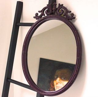 aubergine baroque mirror by the forest & co