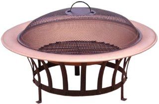CGS SALJA12 30 Inch Fire Pit with Copper Finished Steel Bowl (Discontinued by Manufacturer)  Patio, Lawn & Garden