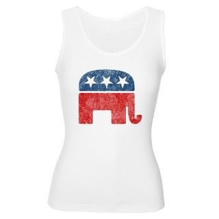 Republican Elephant Womens Tank Top by boyersmile