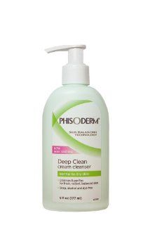 pHisoderm Deep Cleaning Cream Cleanser, for Normal to Dry Skin, 6 fl oz (177 ml) (Pack of 6)  Facial Cleansing Creams  Beauty