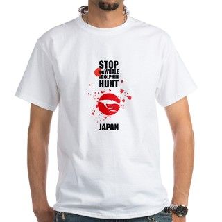 STOP THE WHALE & DOLPHIN HUNT Womens T Shirt by Admin_CP9888558