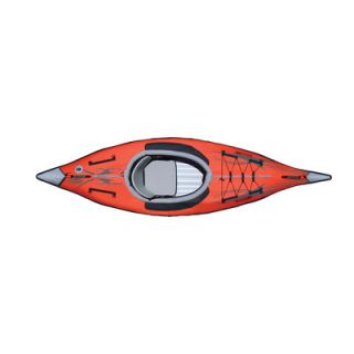 Advanced Elements Advancedframe Inflatable Kayak in Red and Gray