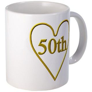 50th Wedding Anniversary Mug by sagart