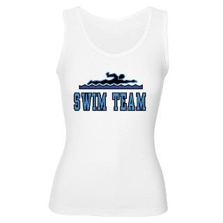 Swim Team Womens Tank Top by mysportstshirt