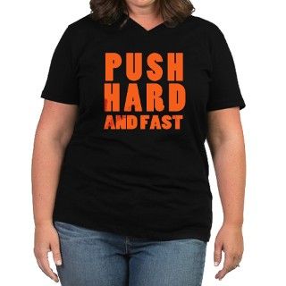 Push Hard And Fast CPR Shirt Womens Plus Size V N by EMSOnlineStore