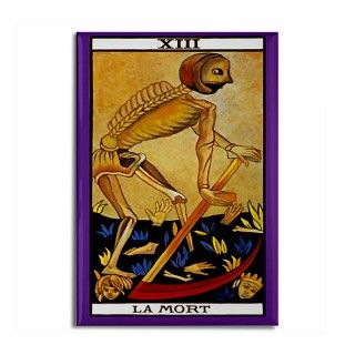 13. La Mort (Death) Tarot Card Magnet by thebesttees