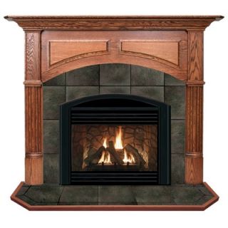 Hearth and Home Mantels Deluxe Geneva Flush Fireplace Mantel Surround