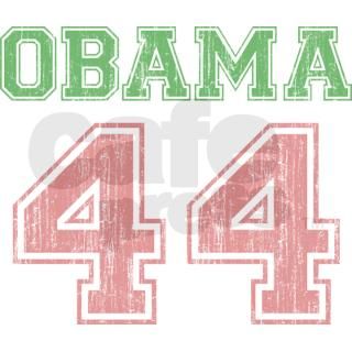 Obama 44 Pink Green Performance Dry T Shirt by teestring