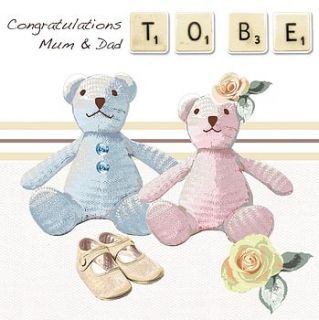 recollect mum and dad to be card by cavania