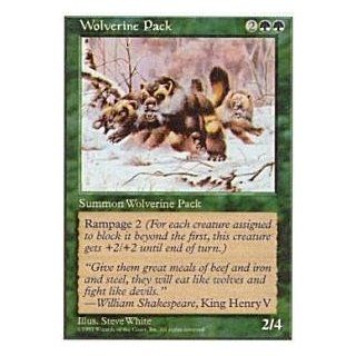 Magic the Gathering   Wolverine Pack   Fifth Edition Toys & Games