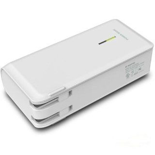 Etekcity Wingman 12000P   12000mAh 5V 3.1A Slim, Portable Power Bank/Ext Backup Battery Pack w/ Built in Wall Charger & Dual USB ports for smartphones, tablets, etc from Apple, Samsung, Blackberry, Droid, etc & almost any other rechargeable device