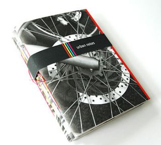 urban notes   set of four notebooks by bookery
