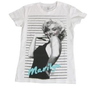 Fifth Sun Womens Marilyn Monroe Flirt T Shirt White Clothing