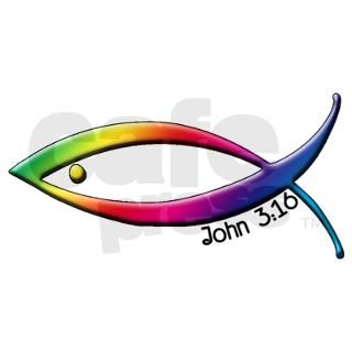 Fish Symbol John 316 Decal by ideadesigns