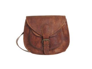 compact vintage style leather handbag by vida vida