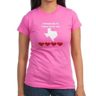 Somebody in Texas Loves Me T Shirt by CoolKidsAndBabies