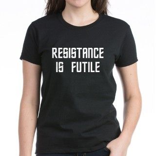 Resistance Is Futile Tee by wordsonteez
