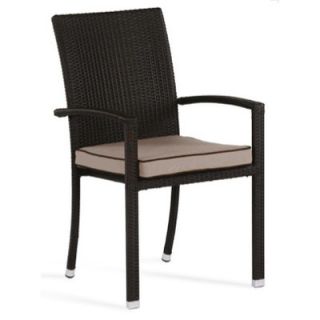 Residenz Brisbane Stacking Dining Arm Chair with Cushion