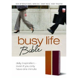 Busy Life Bible Daily Inspiration  Even If You Only Have One Minute Zondervan 9780310949954 Books
