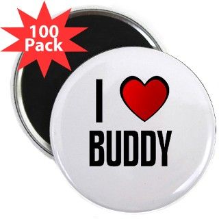 I LOVE BUDDY 2.25 Magnet (100 pack) by iheartshop
