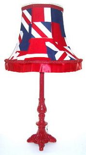 bespoke union jack table lamps by beauvamp