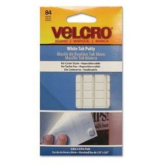 Velcro Sticky Fix Tak, Removable, 84 Squares/Pack