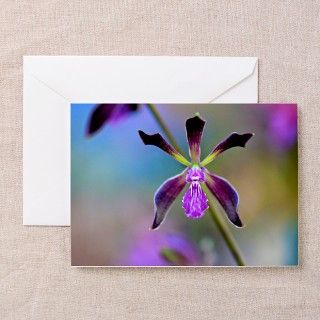 Impressionist Orchid Greeting Cards (Pk of 10) by RHFineArtPhotography